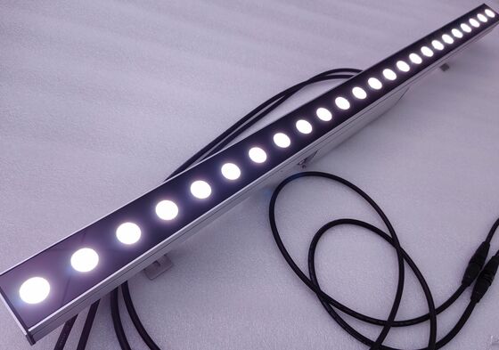 20 डिग्री से 60 डिग्री बाहरी दीवार वॉशर लाइट्स एल्यूमिनियम अलॉय, वाणिज्यिक भवन बाहरी प्रकाश व्यवस्था के लिए उपयुक्त