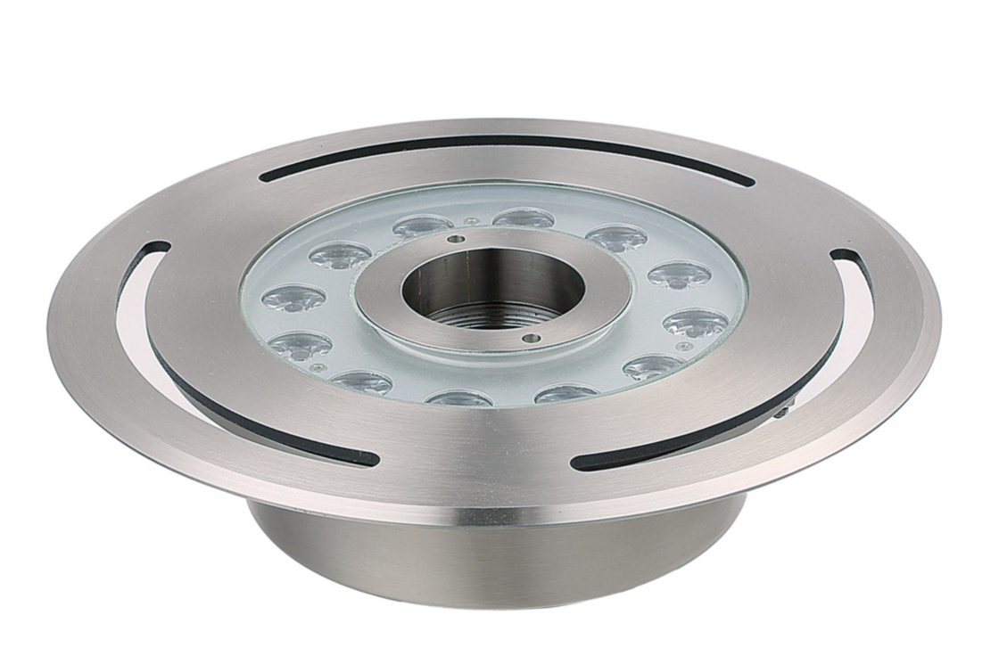 12W एलईडी फव्वारा लाइट्स मल्टी कलर वाटरप्रूफ IP68 रेटिंग DC24V