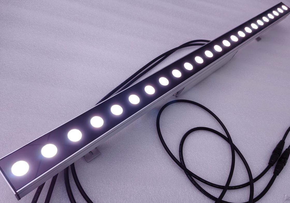 20 डिग्री से 60 डिग्री बाहरी दीवार वॉशर लाइट्स एल्यूमिनियम अलॉय, वाणिज्यिक भवन बाहरी प्रकाश व्यवस्था के लिए उपयुक्त